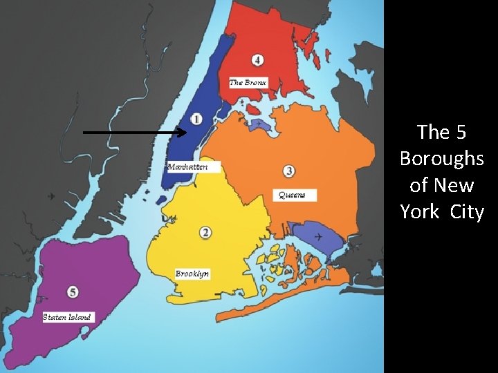 The 5 Boroughs of New York City The 5 Boroughs of New York City