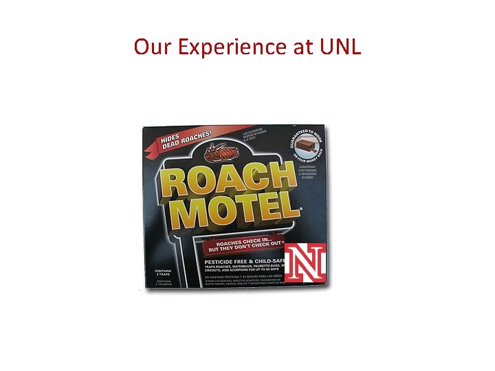 Our Experience at UNL 
