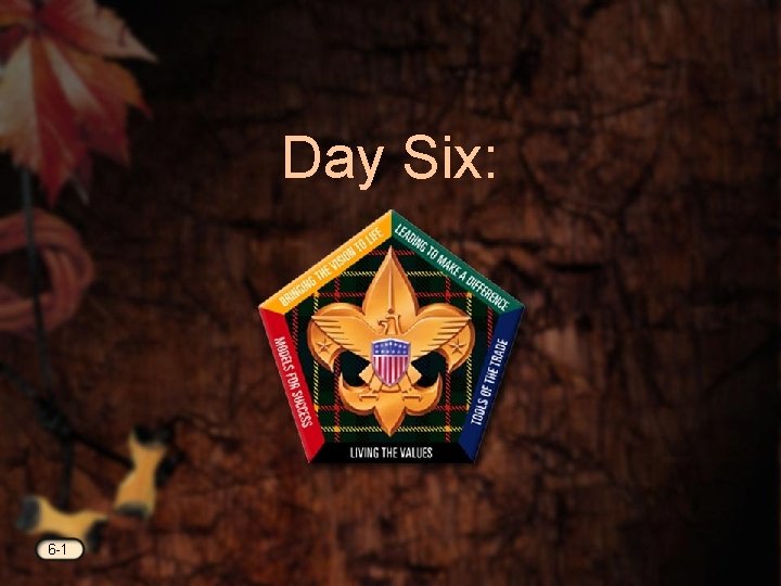 Day Six: 6 -1 