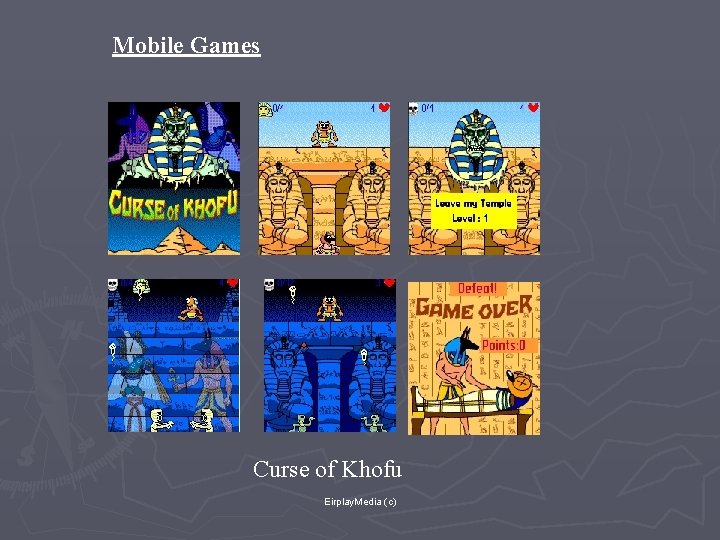 Mobile Games Curse of Khofu Eirplay. Media (c) 