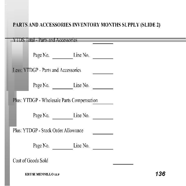 KRUSE MENNILLO LLP 136 