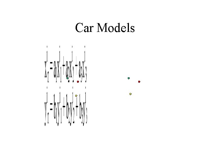 Car Models 