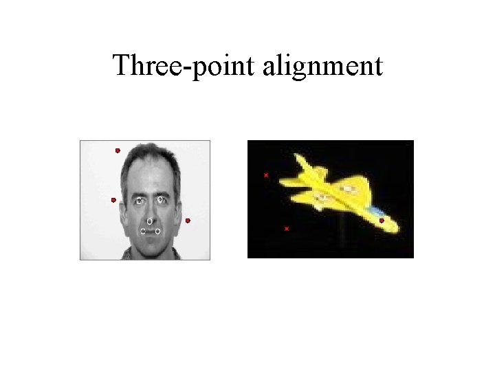 Three-point alignment 