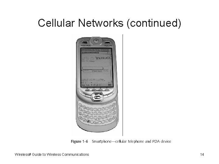 Cellular Networks (continued) Wireless# Guide to Wireless Communications 14 