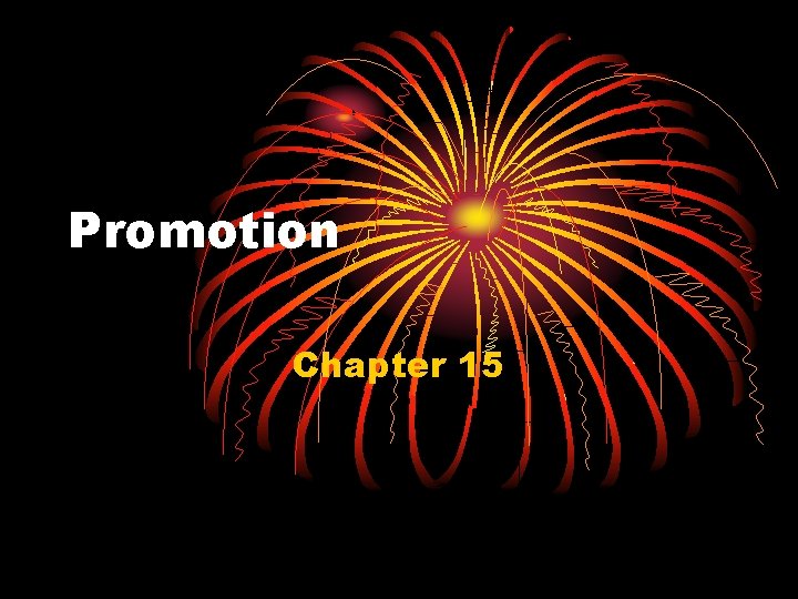Promotion Chapter 15 