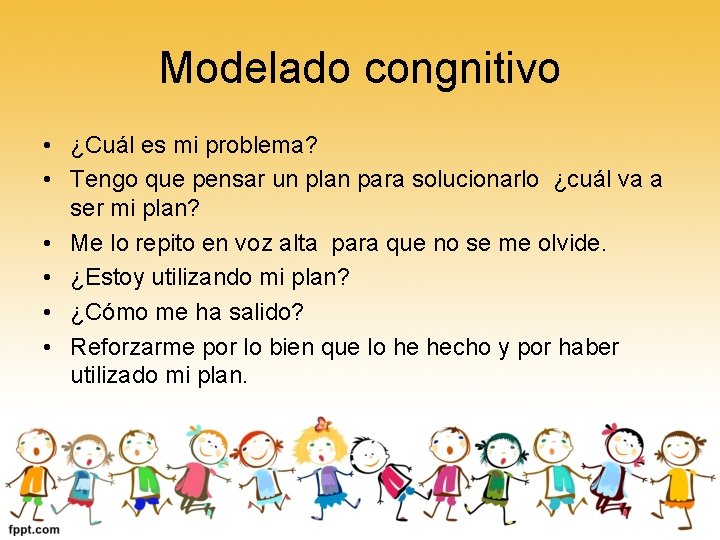 Modelado congnitivo • ¿Cuál es mi problema? • Tengo que pensar un plan para