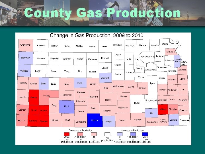 County Gas Production 