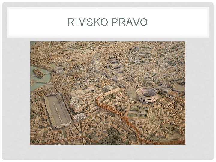 RIMSKO PRAVO 