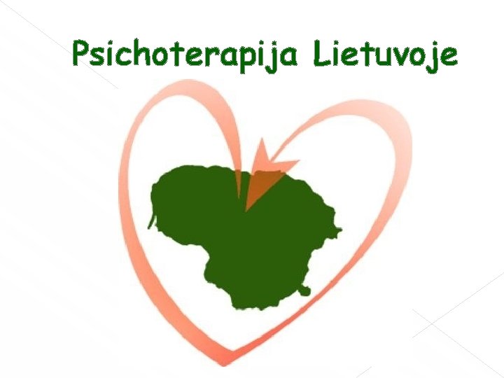 Psichoterapija Lietuvoje 