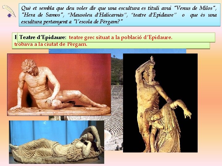 Què et sembla que deu voler dir que una escultura es tituli avui "Venus