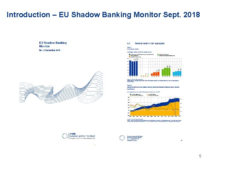 Introduction – EU Shadow Banking Monitor Sept. 2018 5 