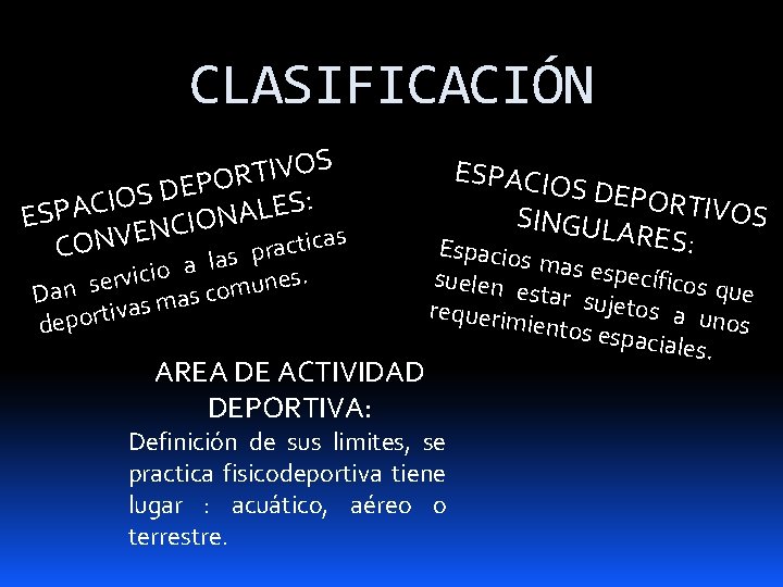 CLASIFICACIÓN S O V I T R O P E D S O :