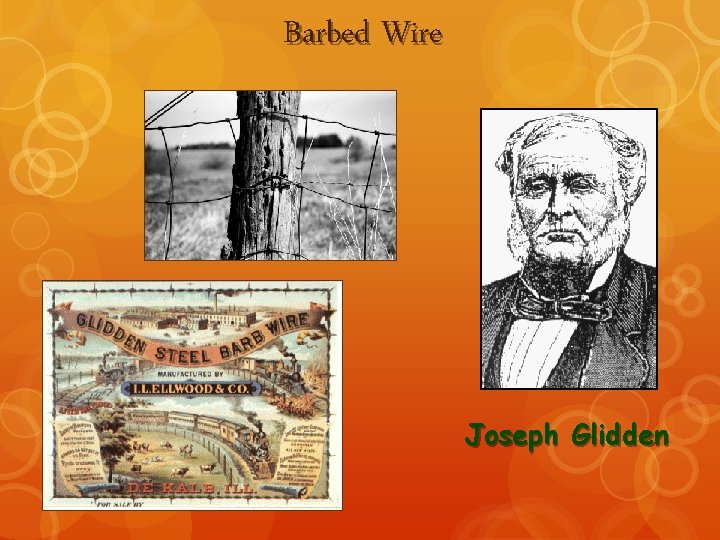Barbed Wire Joseph Glidden 