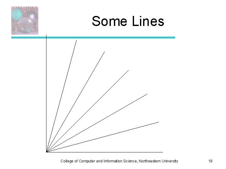 Some Lines College of Computer and Information Science, Northeastern University 18 