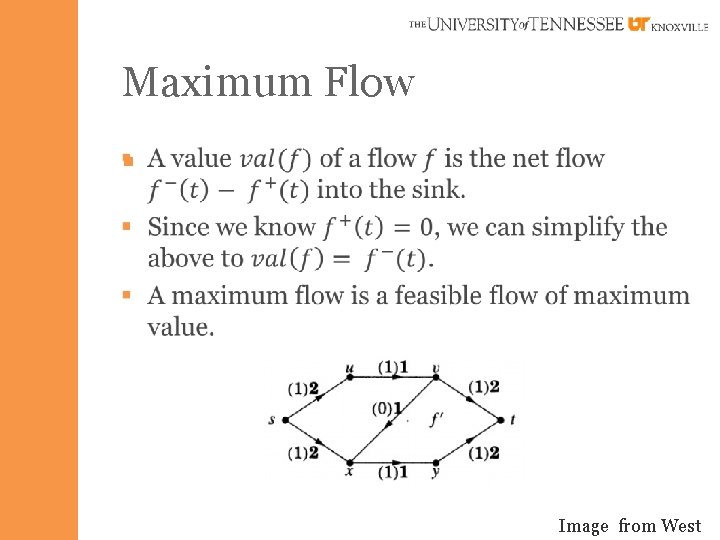 Maximum Flow § Image from West 