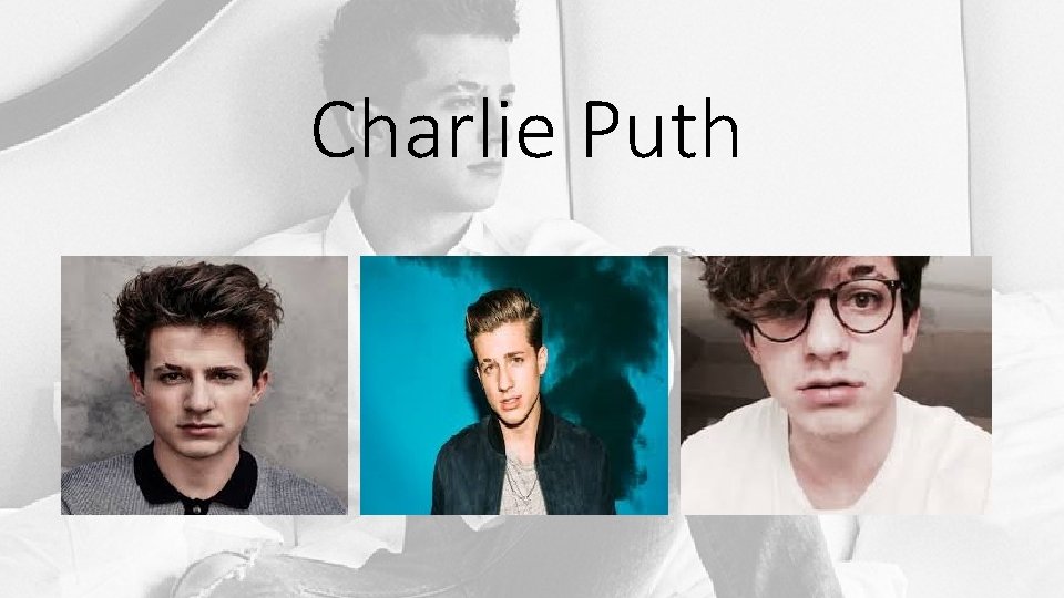 Charlie Puth 