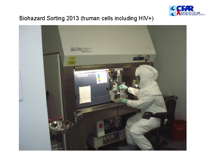 Biohazard Sorting 2013 (human cells including HIV+) Biohazard Sorting 2013 (human cells including HIV+)