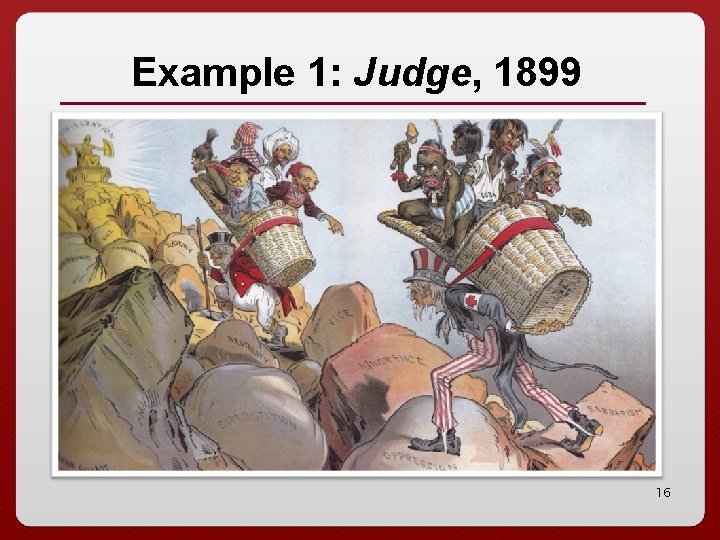 Example 1: Judge, 1899 16 