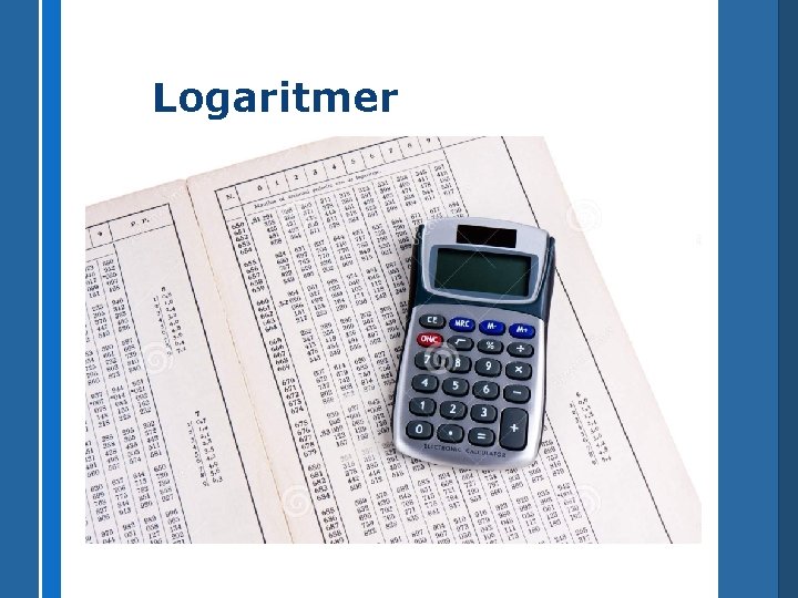 Logaritmer 