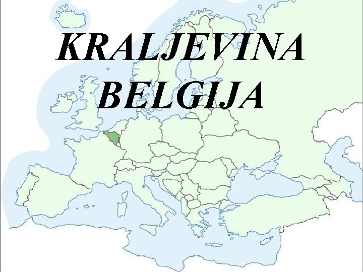 KRALJEVINA BELGIJA 