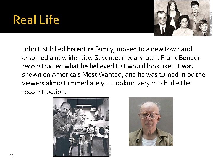 Real Life John List killed his entire family, moved to a new town and Real Life John List killed his entire family, moved to a new town and