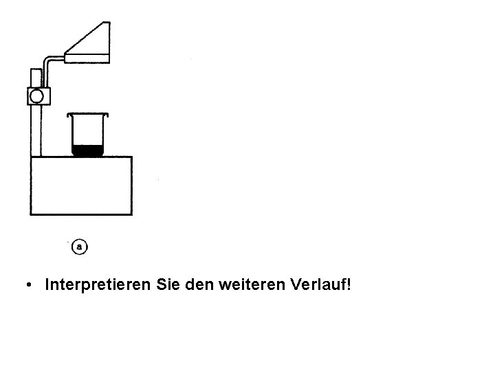  • Interpretieren Sie den weiteren Verlauf! 