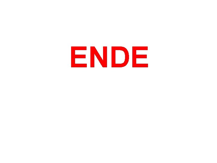 ENDE 