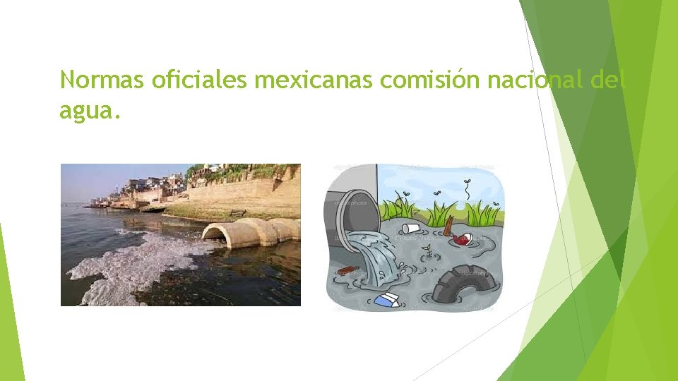 Normas oficiales mexicanas comisión nacional del agua. 