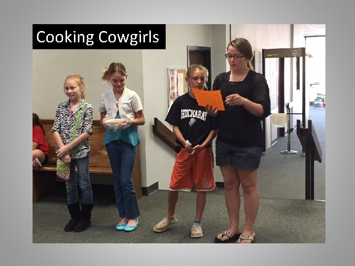 Cooking Cowgirls 