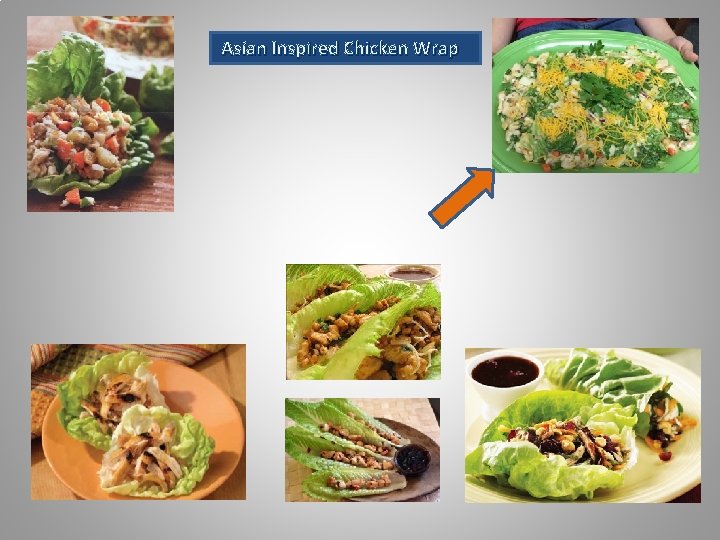  Asian Inspired Chicken Wrap 