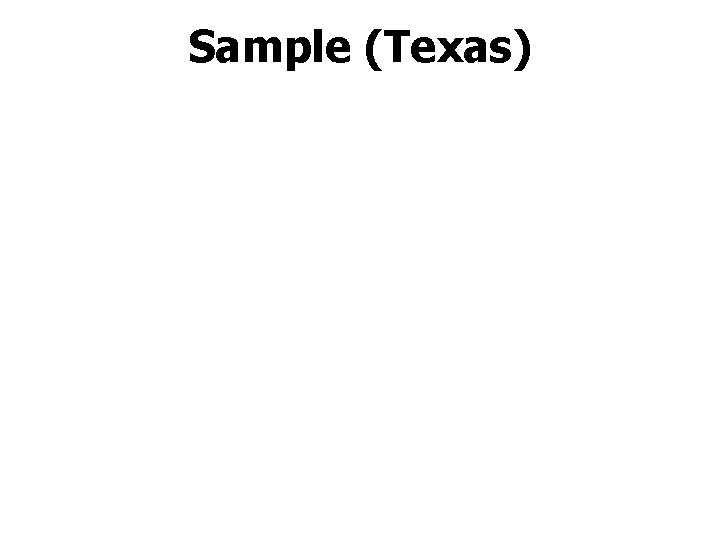 Sample (Texas) 2 -60 