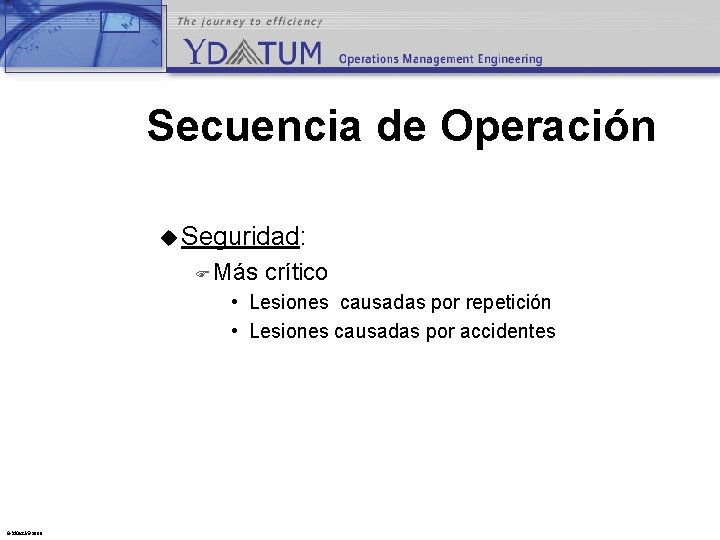 Secuencia de Operación n Sequence of operation u Seguridad: u Safety F Más u