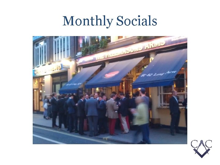 Monthly Socials 