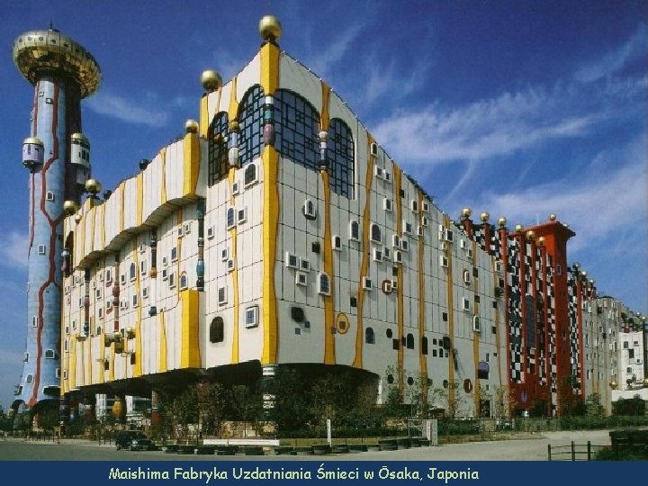Maishima Fabryka Uzdatniania Śmieci w Ōsaka, Japonia 