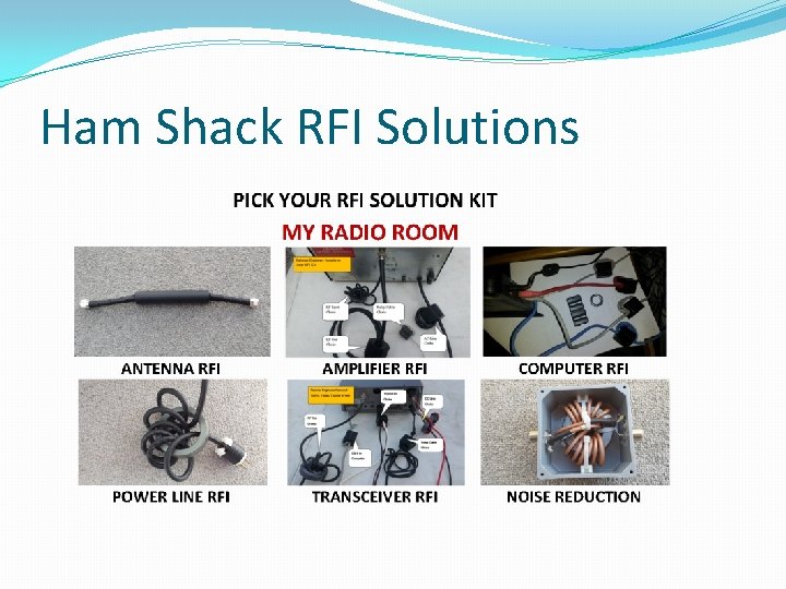 Ham Shack RFI Solutions 