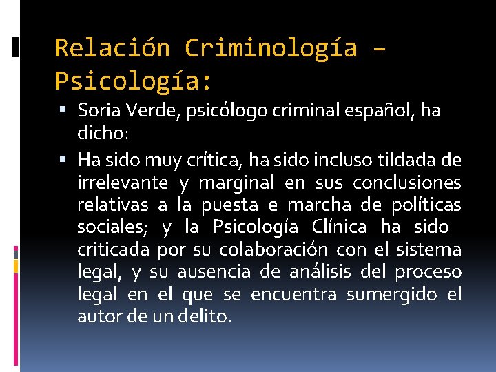 PSICOPATOLOGAS SOCIALES TRASTORNOS DE PERSONALIDAD Y CRIMINOLOGIA CLINICA