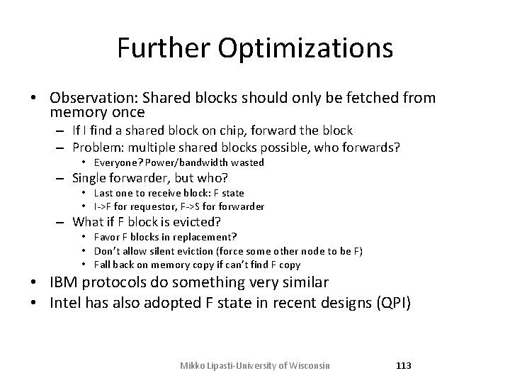 Further Optimizations • Observation: Shared blocks should only be fetched from memory once – Further Optimizations • Observation: Shared blocks should only be fetched from memory once –