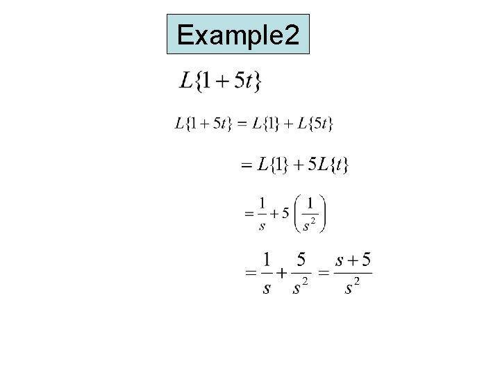 Example 2 Example 2