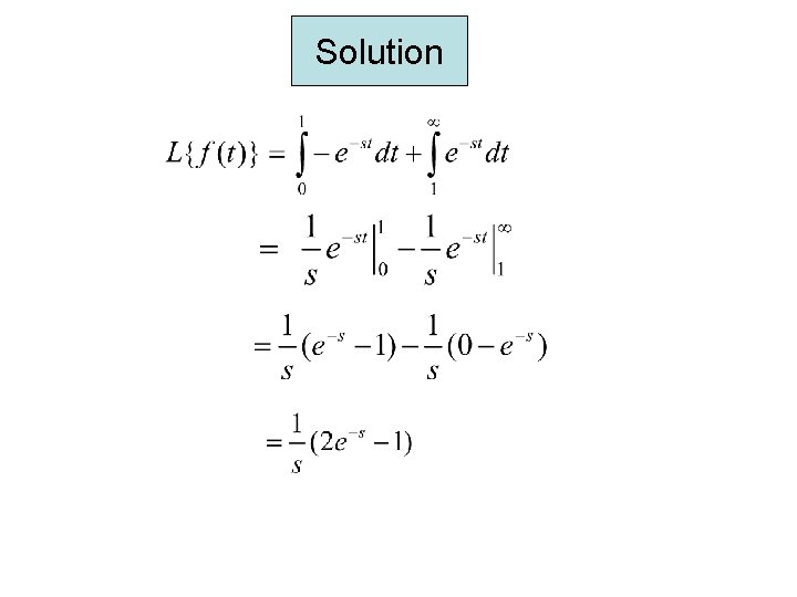 Solution Solution
