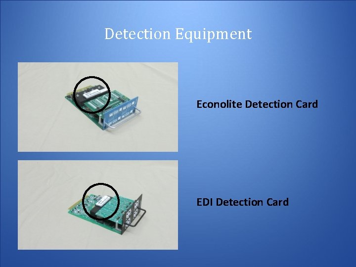 Detection Equipment Econolite Detection Card EDI Detection Card 