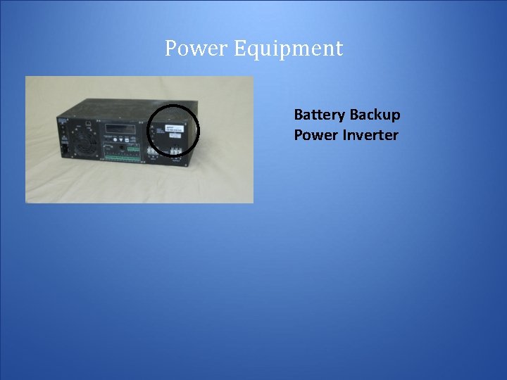 Power Equipment Battery Backup Power Inverter 