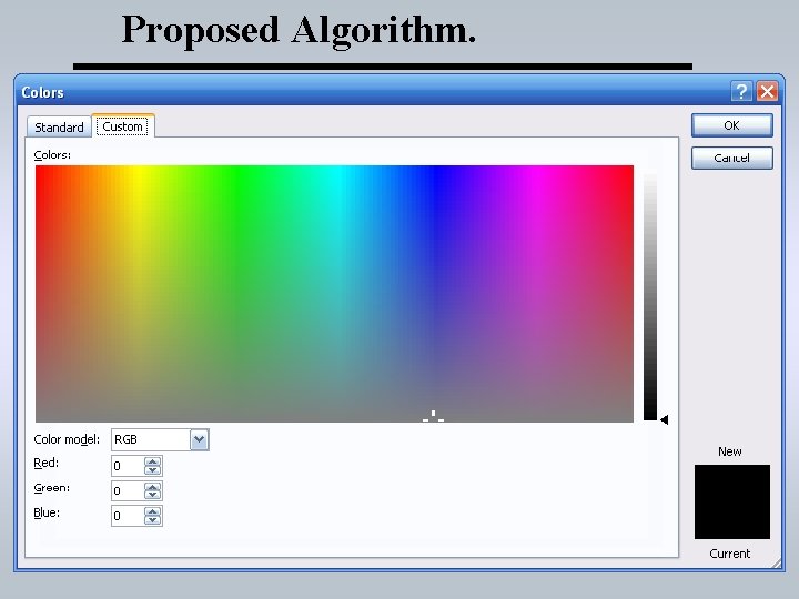 Proposed Algorithm. 