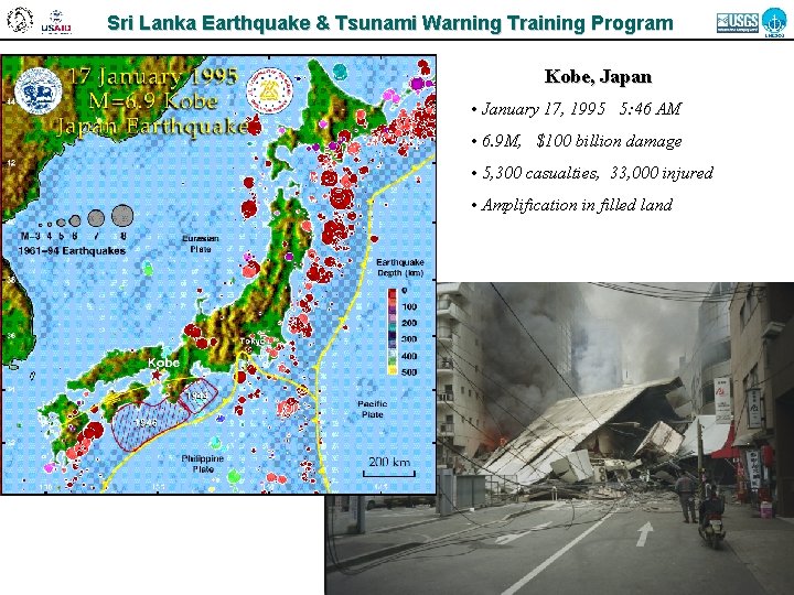 Sri Lanka Earthquake & Tsunami Warning Training Program Kobe, Japan • January 17, 1995
