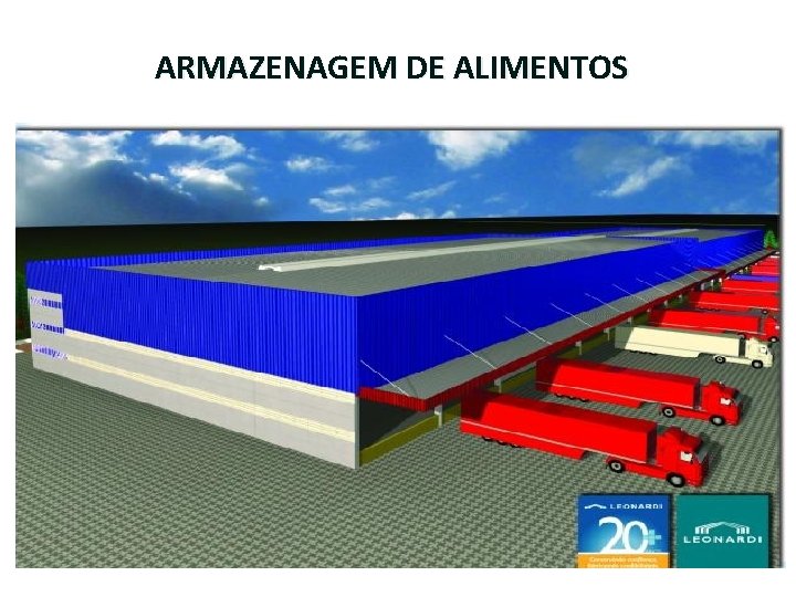 ARMAZENAGEM DE ALIMENTOS 