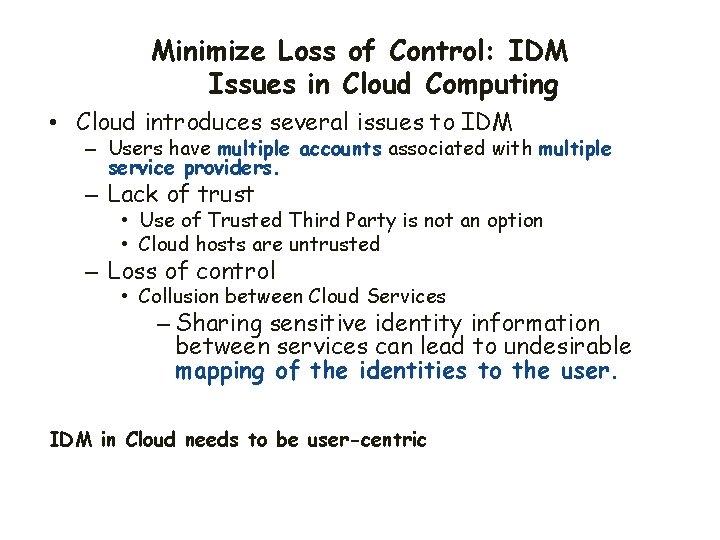 Research In Cloud Security And Privacy Bharat Bhargava