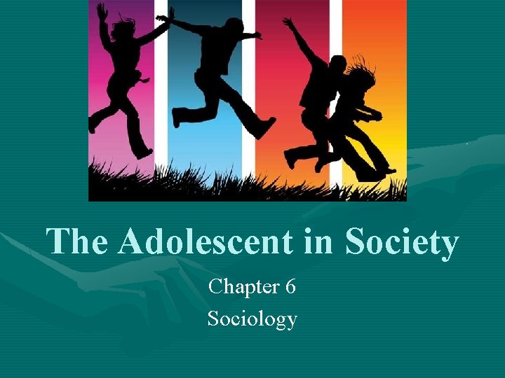 The Adolescent in Society Chapter 6 Sociology The Adolescent in Society Chapter 6 Sociology