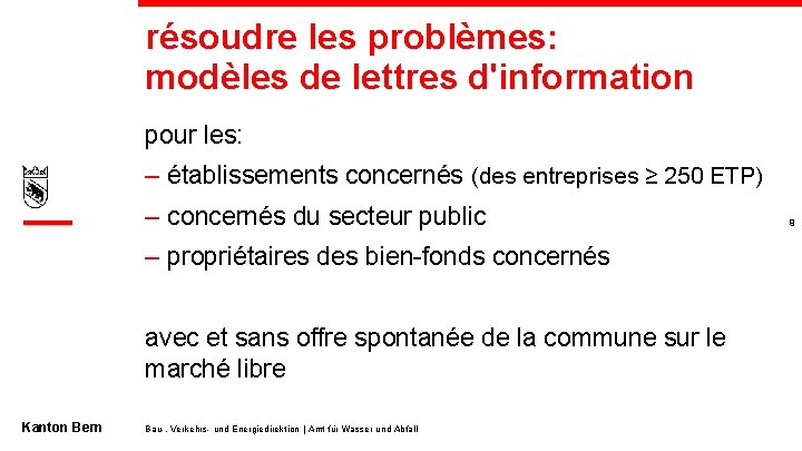 1 Kanton Bern Assemble Gnral Du Cercle Dchets