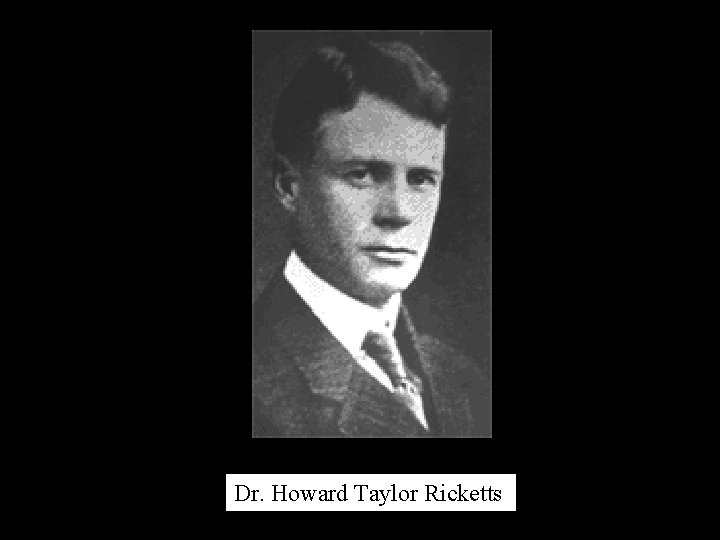 Dr. Howard Taylor Ricketts 