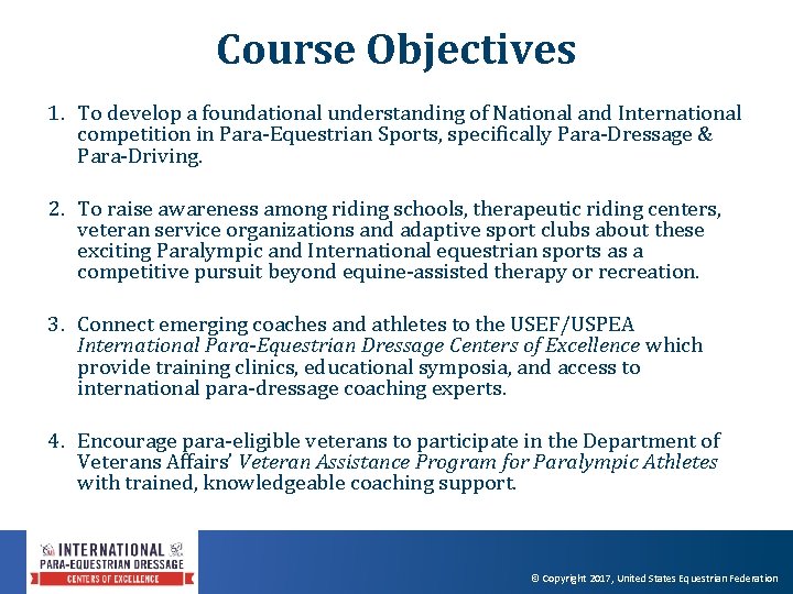 Course Objectives 1. To develop a foundational understanding of National and International competition in