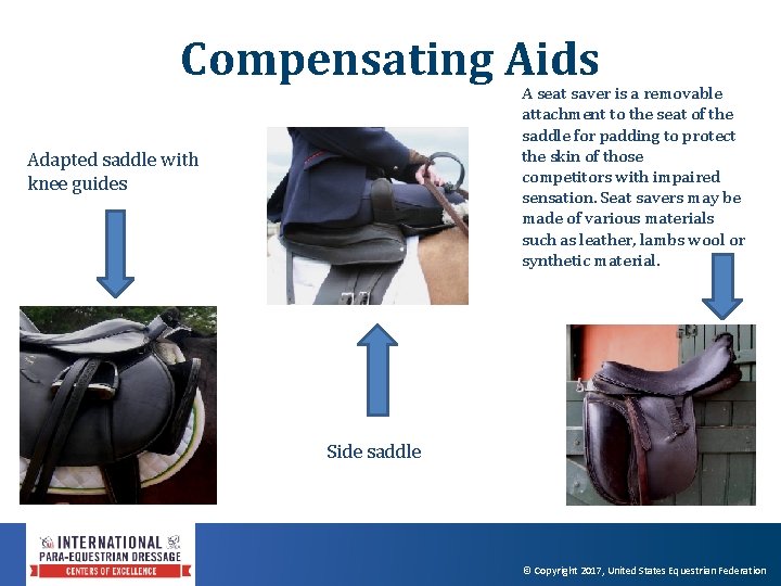 Compensating Aids A seat saver is a removable attachment to the seat of the
